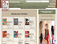Tablet Screenshot of bookcellarinc.com